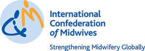 Logotipo Confederación Internacional de Matronas